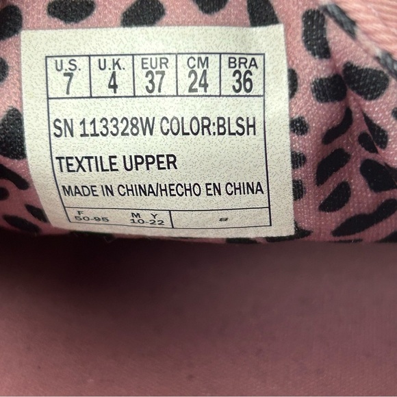 Skechers Bobs B Extra Cute - 2Cute4U Blush Sneakers Size 7 - Picture 8 of 10